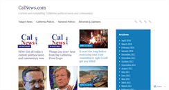 Desktop Screenshot of calnews.com