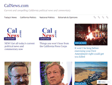 Tablet Screenshot of calnews.com